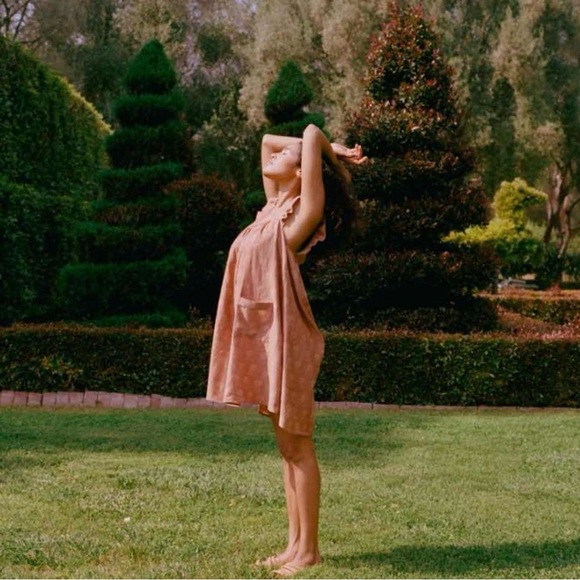 Christy Dawn | The Bennett Dress in Ojai Sunset ~ Medium 100% Organic Cotton - Picture 1 of 13